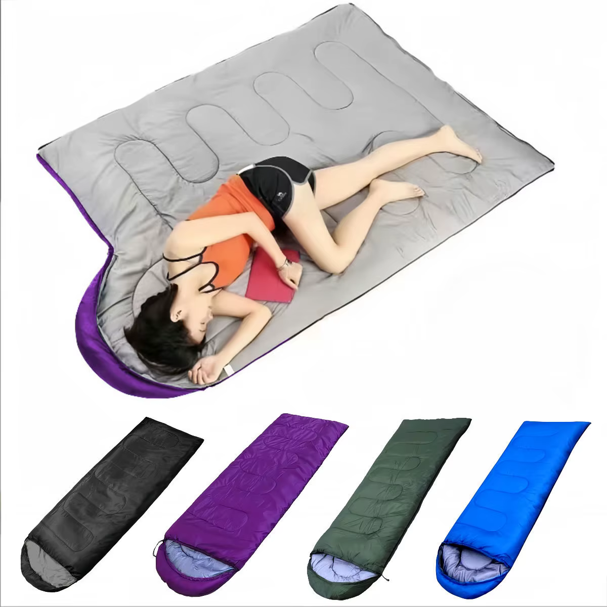 Four Season Lightweight Camping & Hiking Sleeping Bag