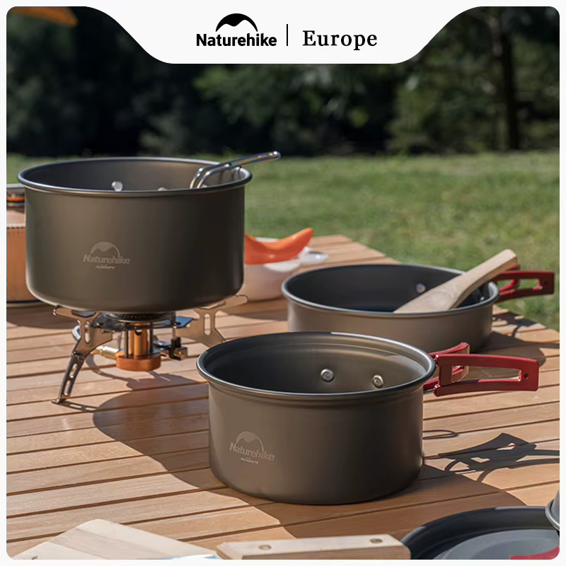 Naturehike Ultralight Camping Pot Set for 2-3 Person