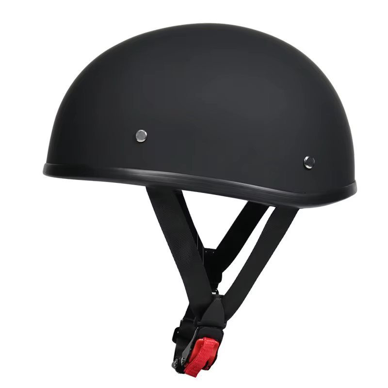 Vintage Half-Face Motorcycle Helmet for Scooters & Cruisers