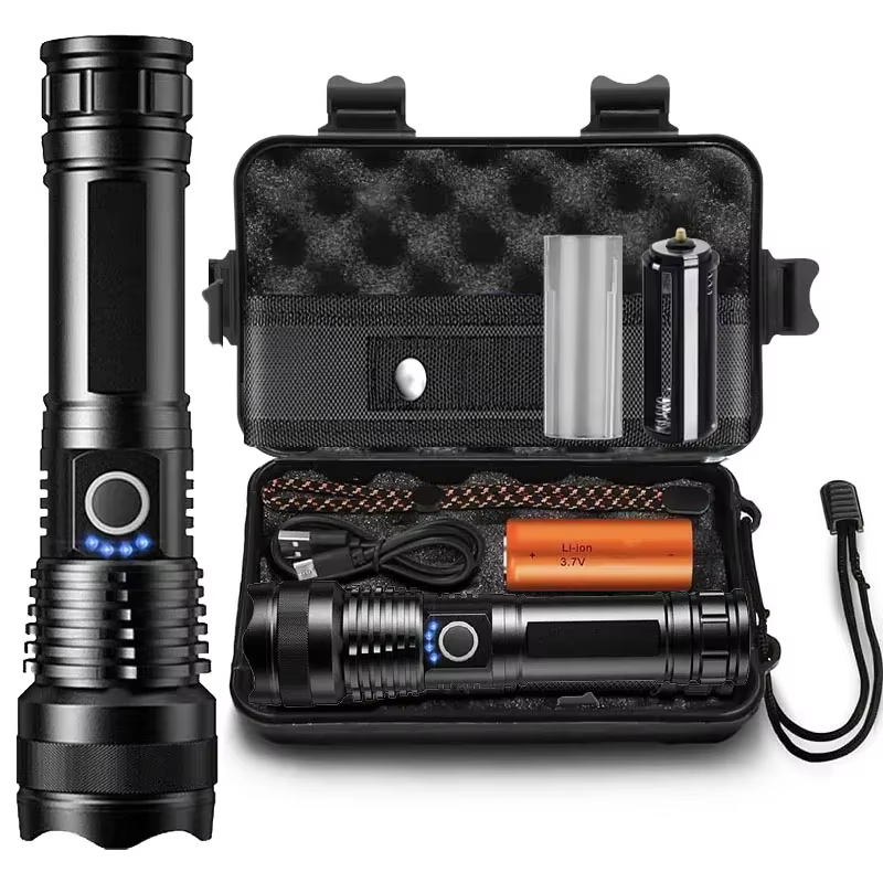 Rechargeable Flashlights High Power LED Tactical Flashlight