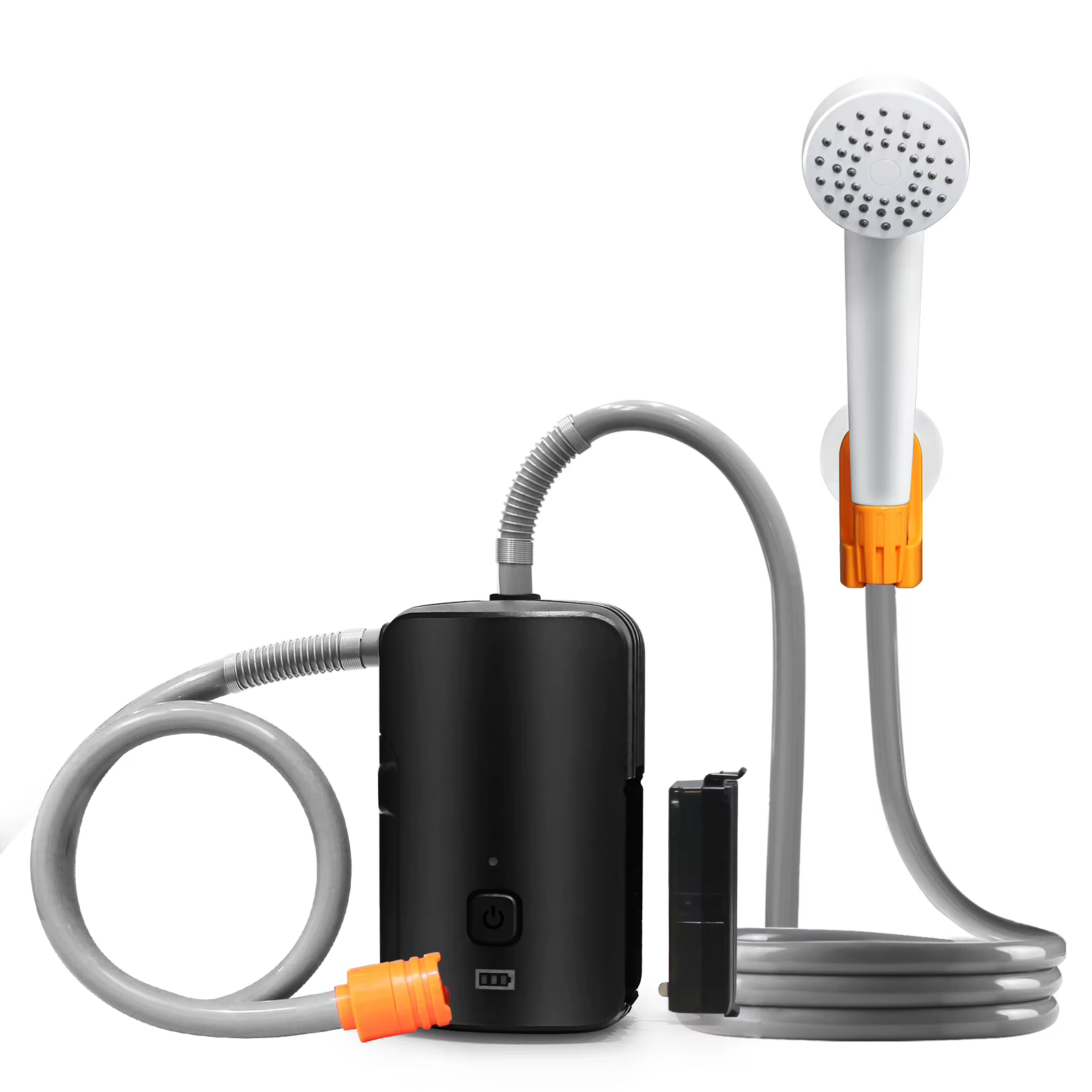 Portable Camping Shower Kit with Two Flow Modes and Display