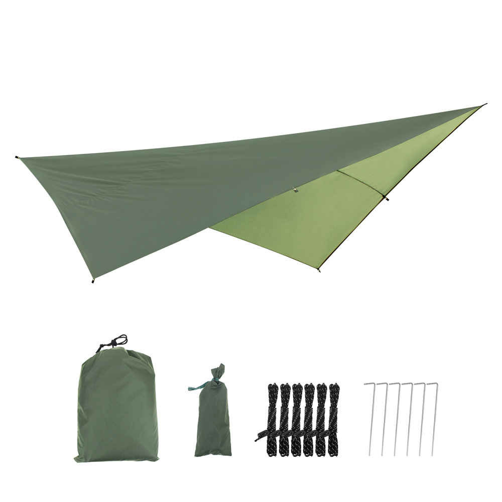 Camping Tarp Awning 290x290cm Outdoor Rainproof Shelter