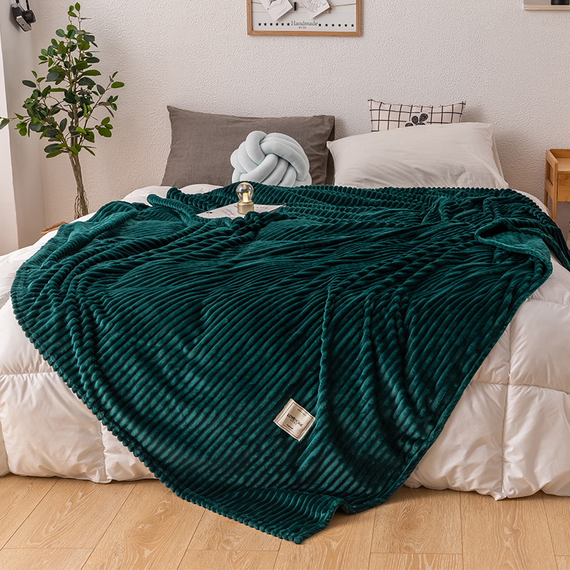 Milk Fleece Single Layer Blanket (200 x 230 cm)