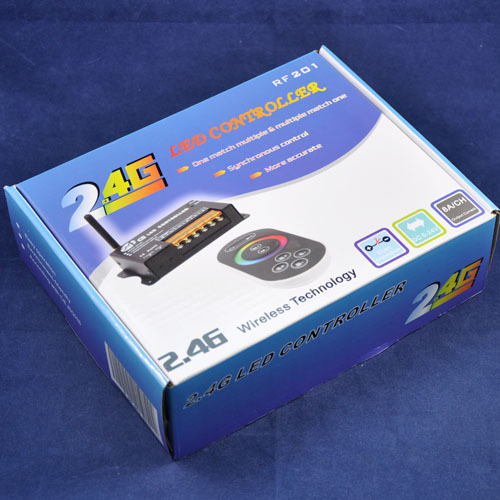 Led light with light bar and smart dimmer, 5–24 V dc