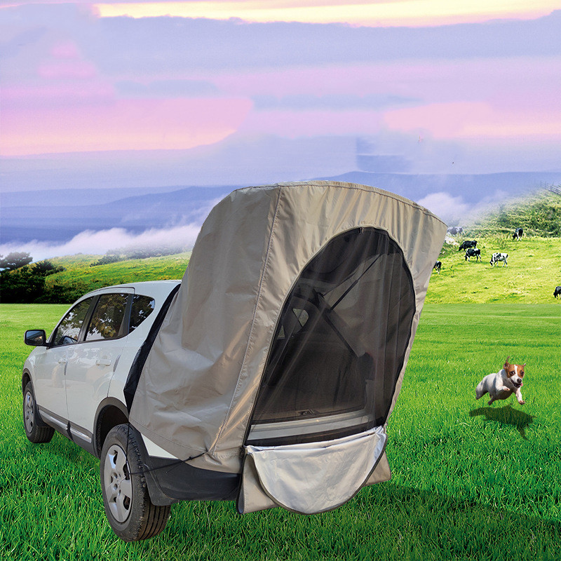 Car Rear Trunk Camping Tent Waterproof Tailgate Shelter