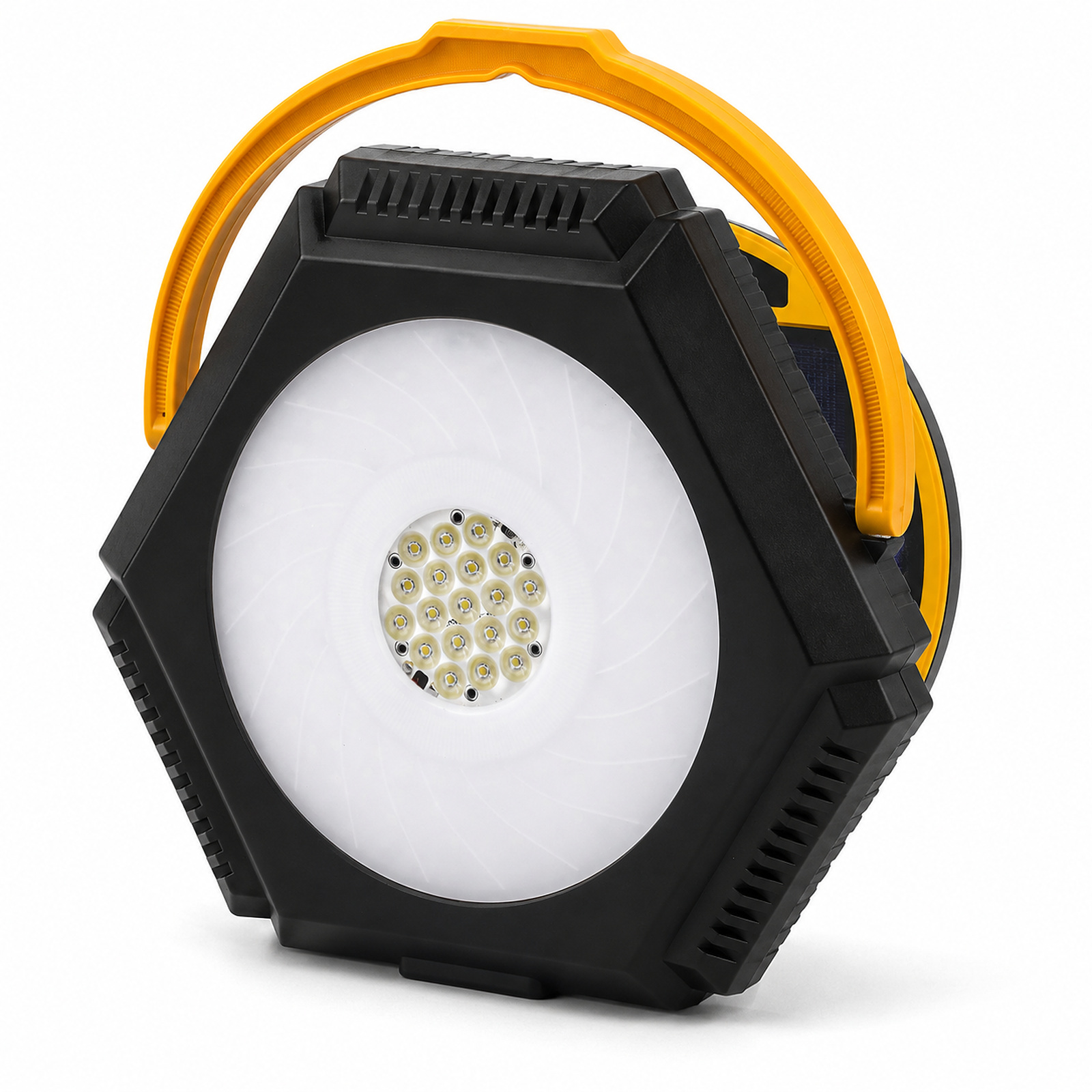 Camping Lantern with Solar Charging and Power Bank Function