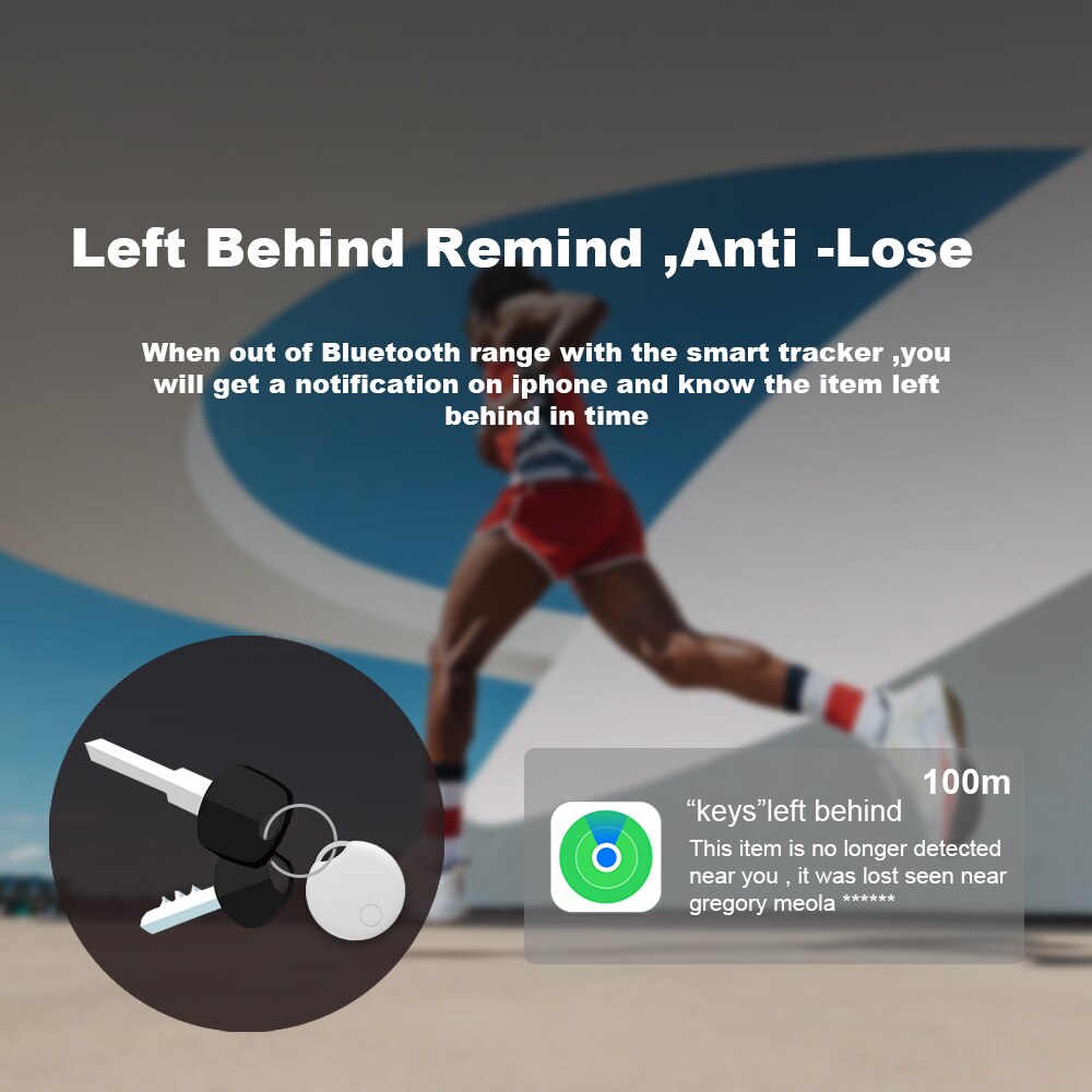 Bluetooth GPS Tracker for Air Tag Replacement Via Find My to