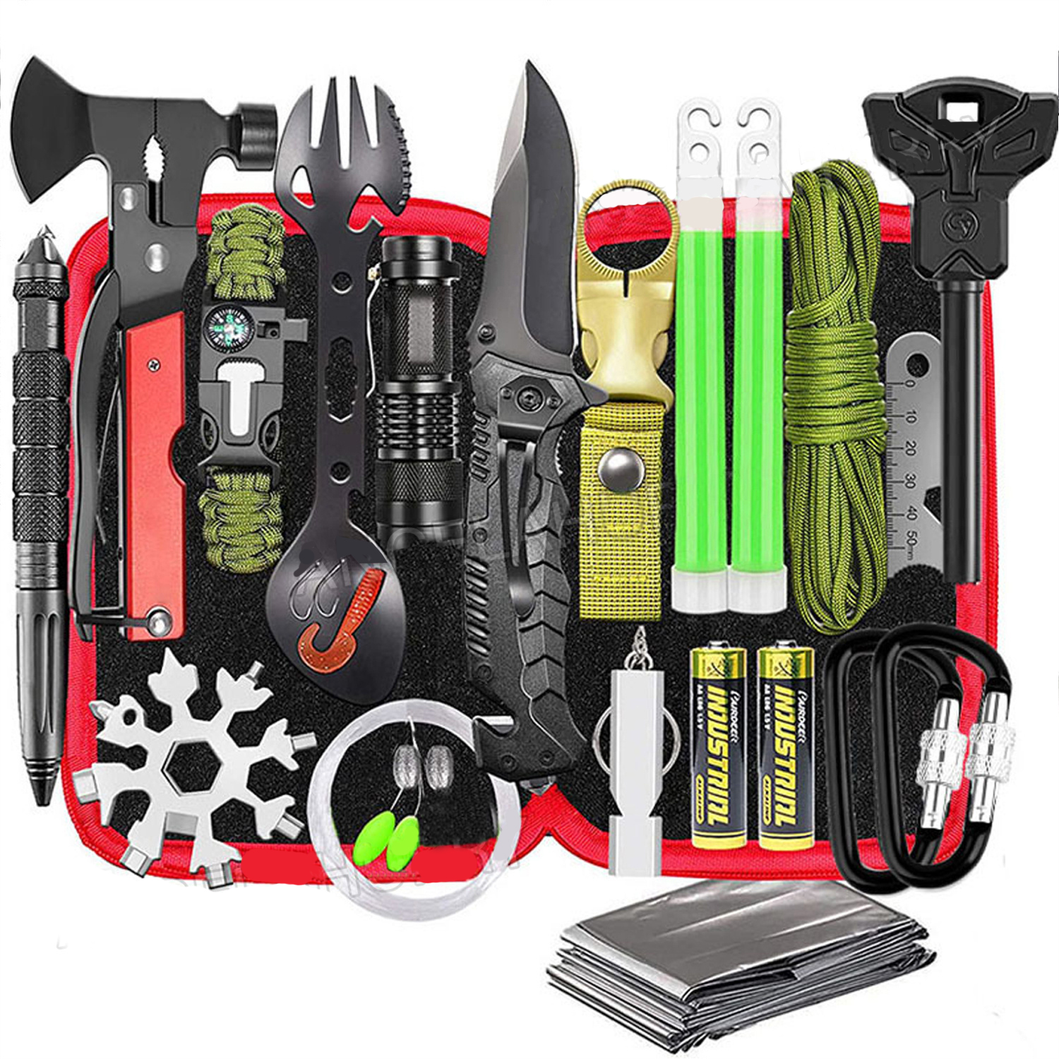 32 in 1 Emergency Survival Equipment Kit Camping Sos Tool Sports