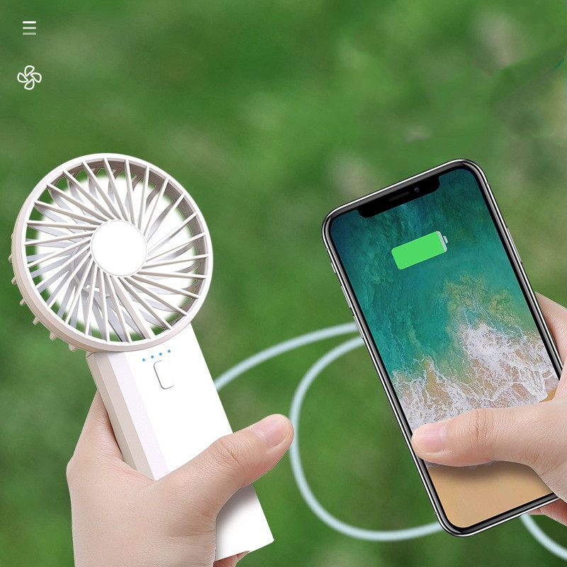 New Multi-function Portable Fan, Student Handheld Charging USB