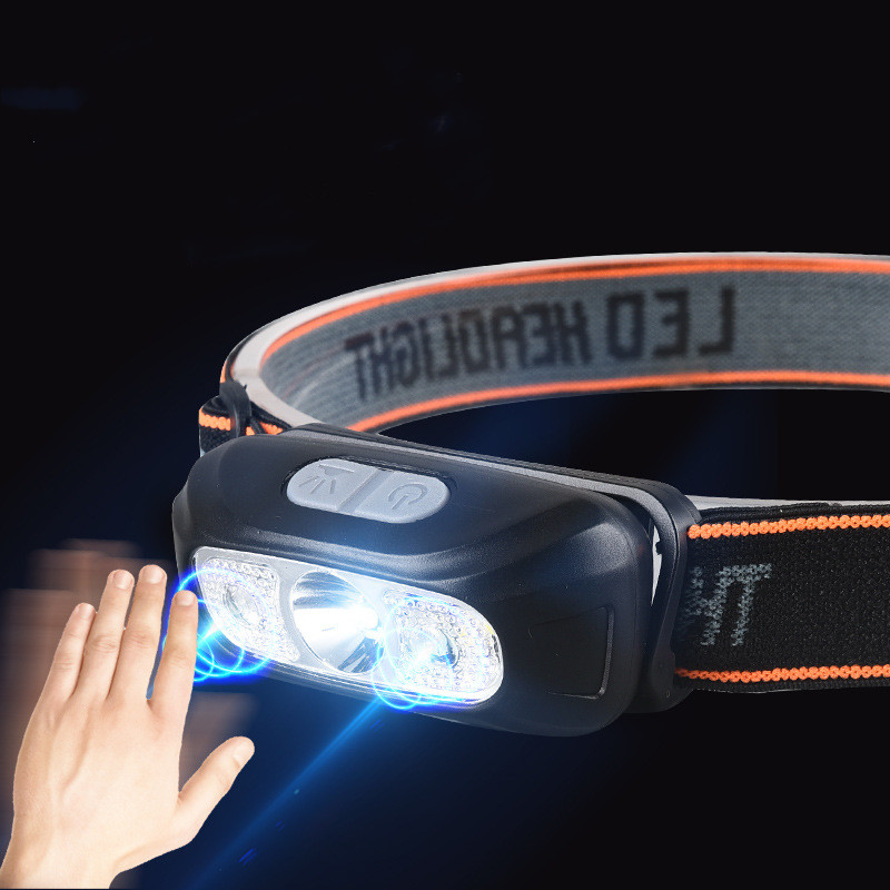 Headlamp with Two White Light Modes for Night Fishing