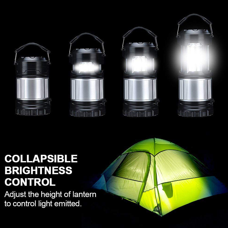 Portable Emergency Camp Tent Light Cob 1 Flashlight