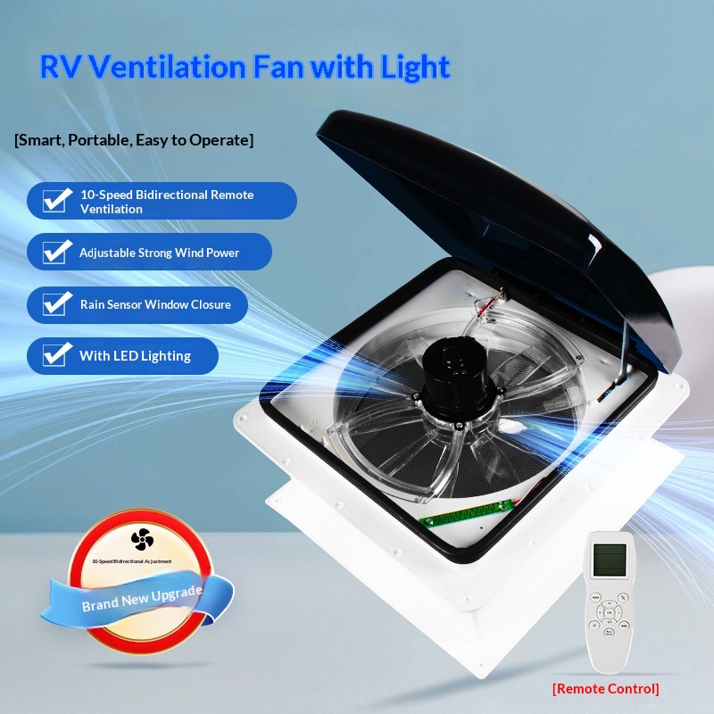 12V Rv Exhaust Fan Motorhome Trailer Manual Ventilation
