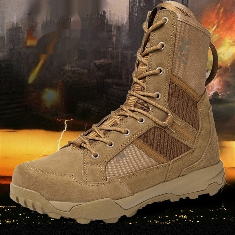 Men's Outdoor Waterproof Hiking Shoes Sports Combat Boots
